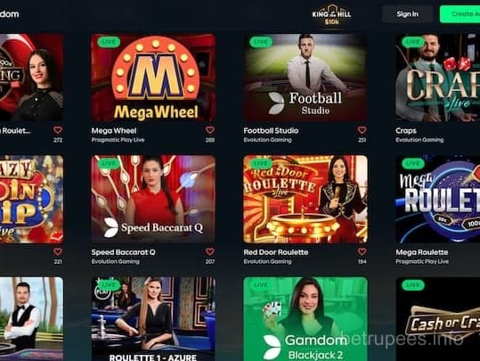 Live Casino Gaming Platform